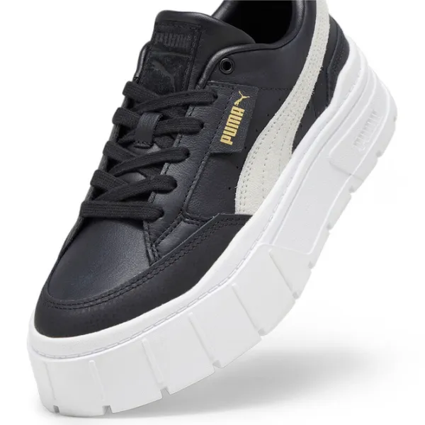 Кеды для женщин Puma Mayze Stack Luxury Wns Осень - Зима/ Черный photo 5