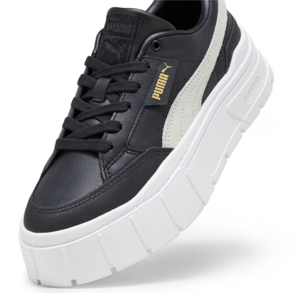 Кеды для женщин Puma Mayze Stack Luxury Wns Осень - Зима/ Черный photo 5