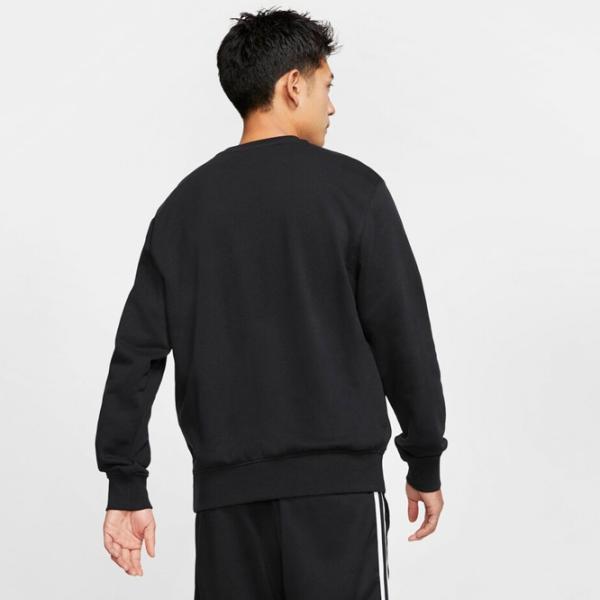 Hanorac pentru bărbați Nike Sportswear Club French Terry Crew Drept/ Black photo 3