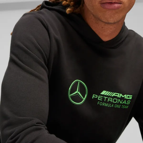 Толстовка для мужчин Puma Mercedes AMG-Petronas F1 Прямой/ Черный photo 6