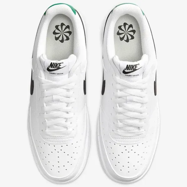 Ghete pentru bărbați Nike Court Vision Lo Nn 41 / White Black photo 4