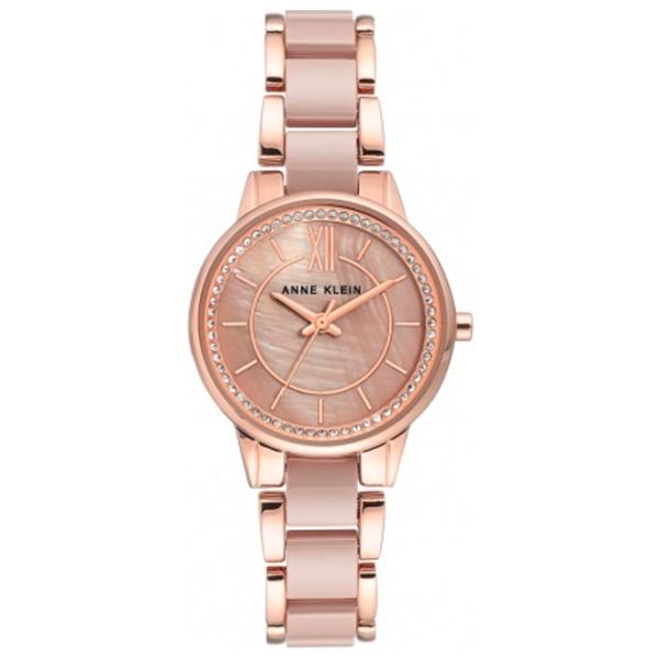 Ceas de mână pentru femei ANNE KLEIN AK/ 3344TPRG Cuarț/ 32 mm photo 2 Ceas de mână pentru femei ANNE KLEIN AK/ 3344TPRG Cuarț/ 32 mm photo 2