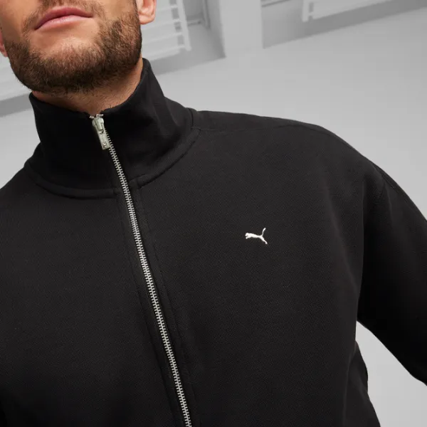 Hanorac pentru bărbați Puma MMQ T7 Track Jacket Drept/ Black photo 6