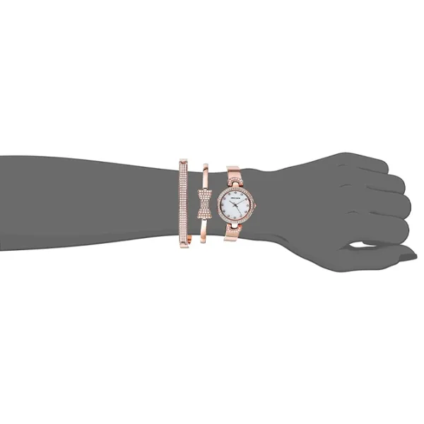 Ceas de mână pentru femei ANNE KLEIN AK/ 3466RGST Cuarț/ 28 mm photo 4 Ceas de mână pentru femei ANNE KLEIN AK/ 3466RGST Cuarț/ 28 mm photo 4