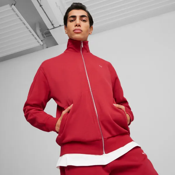Толстовка для мужчин Puma MMQ T7 Track Jacket Прямой/ Красный photo 3