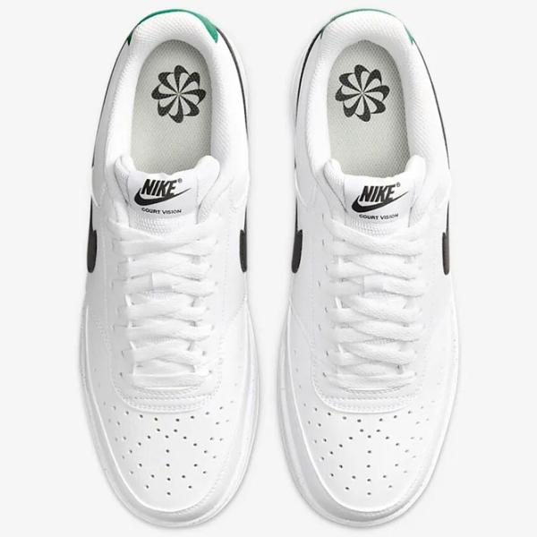 Ghete pentru bărbați Nike Court Vision Lo Nn 45 / White Black photo 4