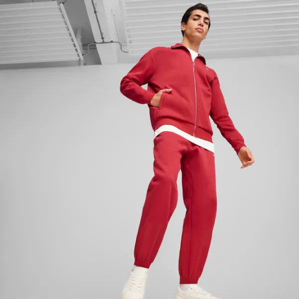 Hanorac pentru bărbați Puma MMQ T7 Track Jacket Drept/ Red photo 5