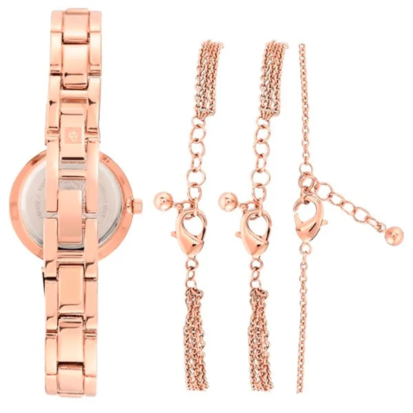 Ceas de mână pentru femei ANNE KLEIN AK/ 3598RGST Cuarț/ 26 mm photo 2 Ceas de mână pentru femei ANNE KLEIN AK/ 3598RGST Cuarț/ 26 mm photo 2