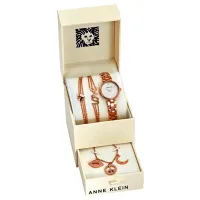 Ceas de mână pentru femei ANNE KLEIN AK/ 3598RGST Cuarț/ 26 mm photo 4