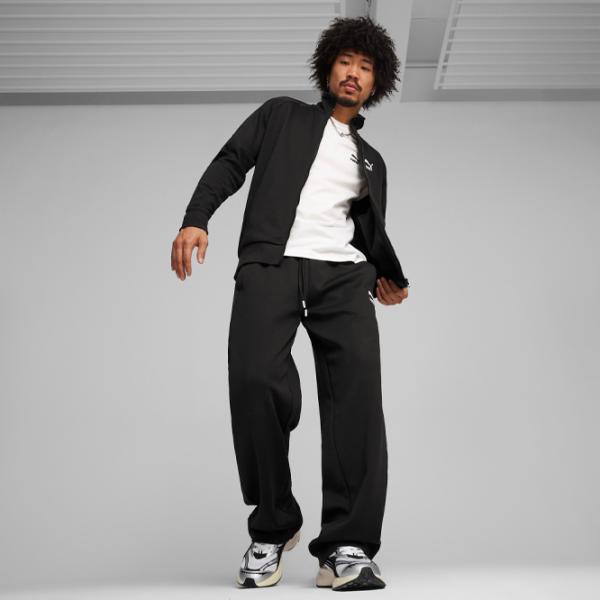 Hanorac pentru bărbați Puma T7 Track Jacket Dk Drept/ Black photo 5