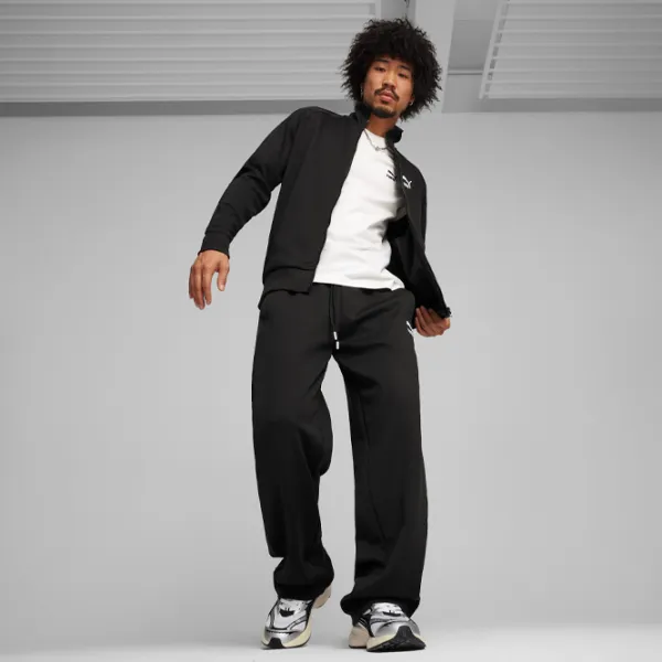 Hanorac pentru bărbați Puma T7 Track Jacket Dk Drept/ Black photo 6