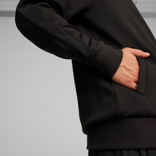 Толстовка для мужчин Puma T7 Track Jacket Dk Прямой/ Черный photo 7