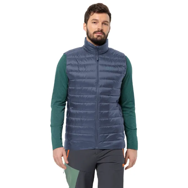 Жилет для мужчин Jack Wolfskin Pilvi Down M/ Темно-синий photo 2