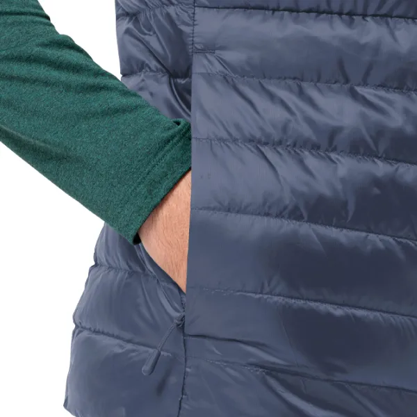 Жилет для мужчин Jack Wolfskin Pilvi Down M/ Темно-синий photo 4