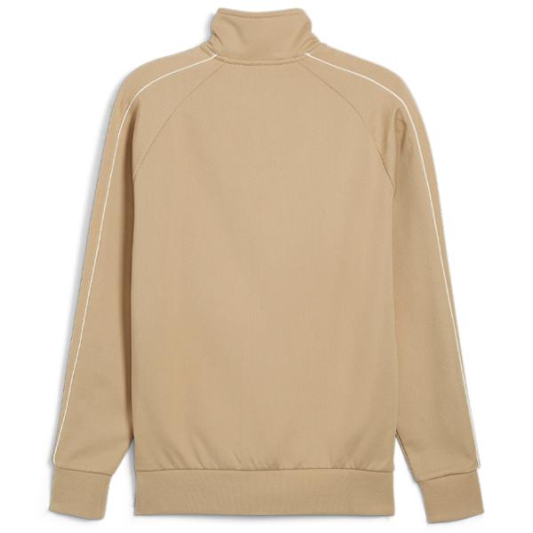Hanorac pentru bărbați Puma T7 Track Jacket Dk Drept/ Beige photo 2