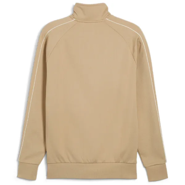 Hanorac pentru bărbați Puma T7 Track Jacket Dk Drept/ Beige photo 2