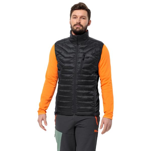 Жилет для мужчин Jack Wolfskin Routeburn Pro Ins L/ Черный photo 2
