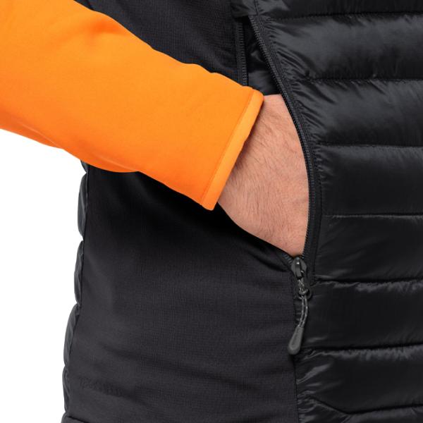 Жилет для мужчин Jack Wolfskin Routeburn Pro Ins L/ Черный photo 4