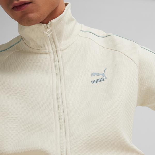 Hanorac pentru bărbați Puma T7 Track Jacket Dk Drept/ White photo 6