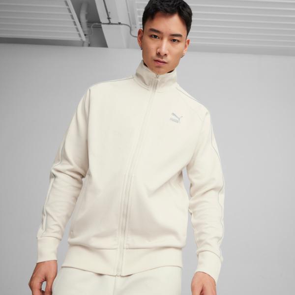 Толстовка для мужчин Puma T7 Track Jacket Dk Прямой/ Белый photo 3