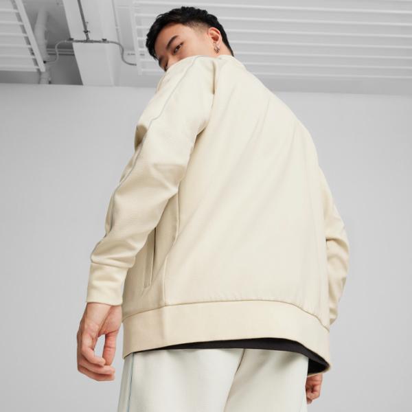 Толстовка для мужчин Puma T7 Track Jacket Dk Прямой/ Белый photo 4