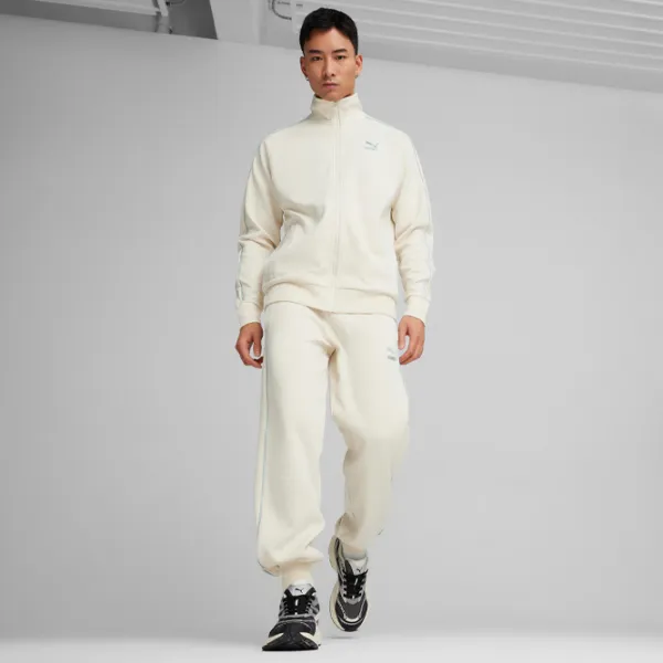 Толстовка для мужчин Puma T7 Track Jacket Dk Прямой/ Белый photo 5