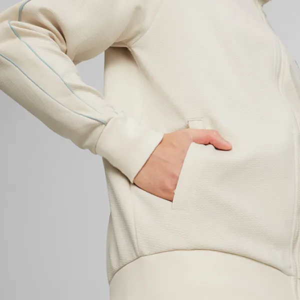 Толстовка для мужчин Puma T7 Track Jacket Dk Прямой/ Белый photo 7