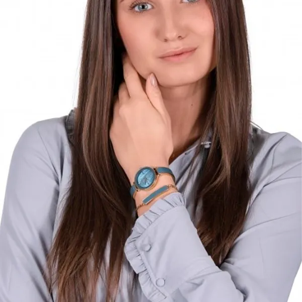 Ceas de mână pentru femei ANNE KLEIN AK/ 3620BLST Cuarț/ 30 mm photo 3