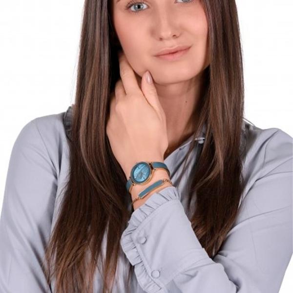 Ceas de mână pentru femei ANNE KLEIN AK/ 3620BLST Cuarț/ 30 mm photo 3