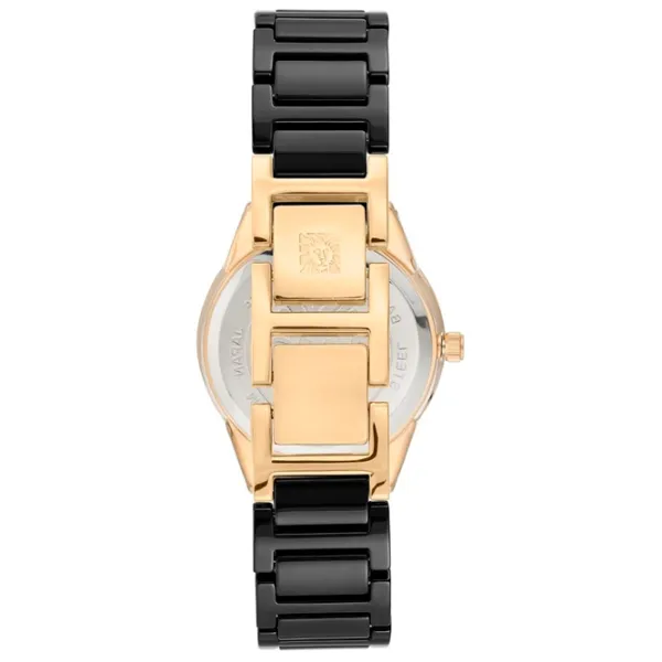 Ceas de mână pentru femei ANNE KLEIN AK/ 3658GPBK Cuarț/ 33 mm photo 2 Ceas de mână pentru femei ANNE KLEIN AK/ 3658GPBK Cuarț/ 33 mm photo 2