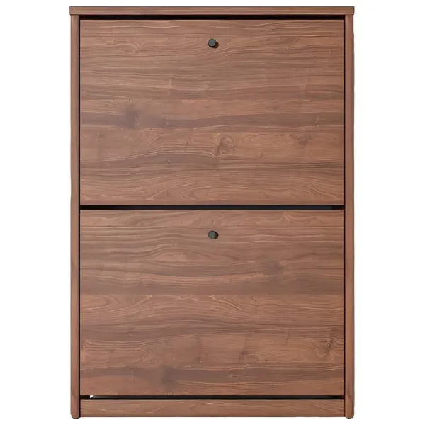 Обувной шкаф Fabrik Home 2 двери 600 88см x 60см x 26см/ Орех каменный/ Орех каменный photo 2 Обувной шкаф Fabrik Home 2 двери 600 88см x 60см x 26см/ Орех каменный/ Орех каменный photo 2