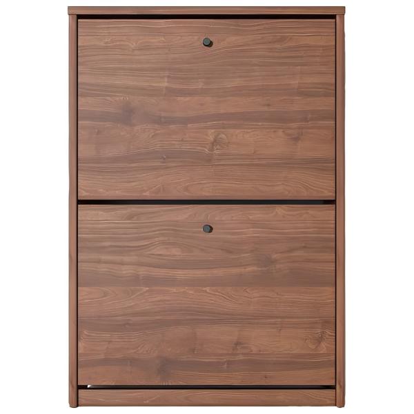 Обувной шкаф Fabrik Home 2 двери 600 88см x 60см x 26см/ Орех каменный/ Орех каменный photo 2 Обувной шкаф Fabrik Home 2 двери 600 88см x 60см x 26см/ Орех каменный/ Орех каменный photo 2