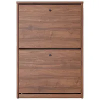 Dulap pentru încălțăminte Fabrik Home 2 uși 600 88 x 60 x 26/ Nuc pietros/ Nuc pietros photo 2