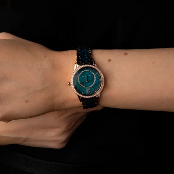 Ceas de mână pentru femei ANNE KLEIN AK/ 3672NVRG Cuarț/ 32 mm photo 5 Ceas de mână pentru femei ANNE KLEIN AK/ 3672NVRG Cuarț/ 32 mm photo 5