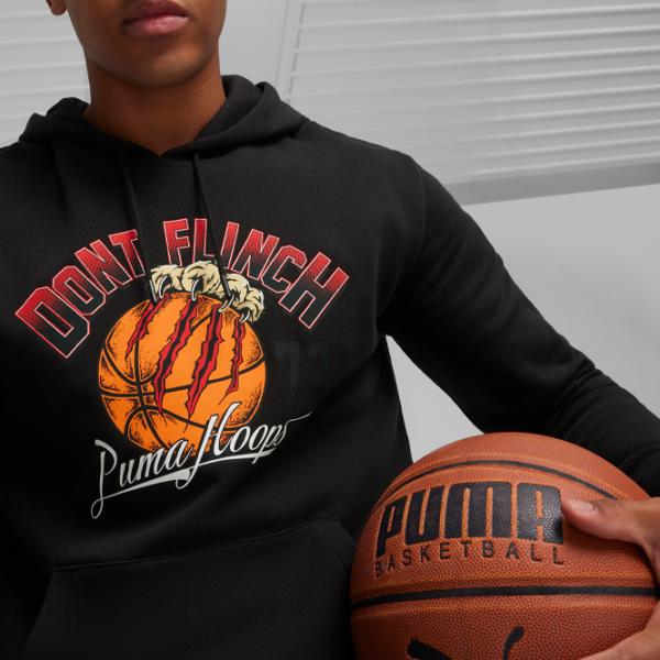 Толстовка для мужчин Puma Graphic Booster Hoodie Прямой/ Черный photo 6