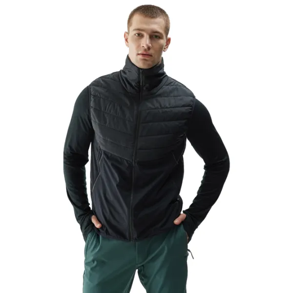 Vestă pentru bărbați 4F 4FAW23TVJAM041 M/ Black photo 2