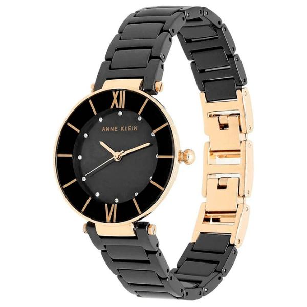 Ceas de mână pentru femei ANNE KLEIN AK/ 3266BKRG Cuarț/ 32 mm photo 2 Ceas de mână pentru femei ANNE KLEIN AK/ 3266BKRG Cuarț/ 32 mm photo 2