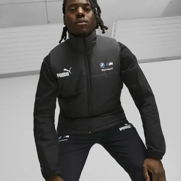 Vestă pentru bărbați Puma Bmw Mms Mt7 Padded S/ Black photo 4