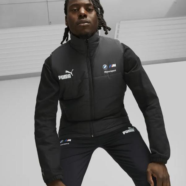 Vestă pentru bărbați Puma Bmw Mms Mt7 Padded L/ Black photo 4