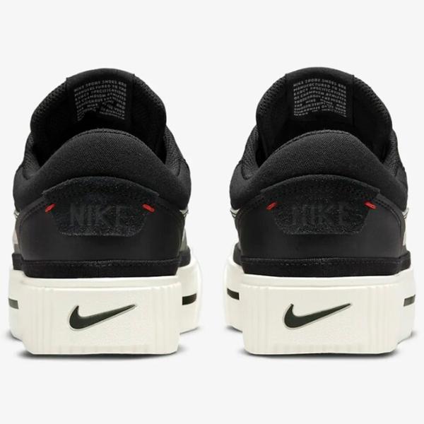Ghete pentru femei Nike Court Legacy Lift Primăvară - vară/ Black photo 5