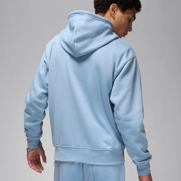 Hanorac pentru bărbați Nike Jordan Essentials Full-Zip Fleece Hoodie Drept/ Blue photo 3 Hanorac pentru bărbați Nike Jordan Essentials Full-Zip Fleece Hoodie Drept/ Blue photo 3