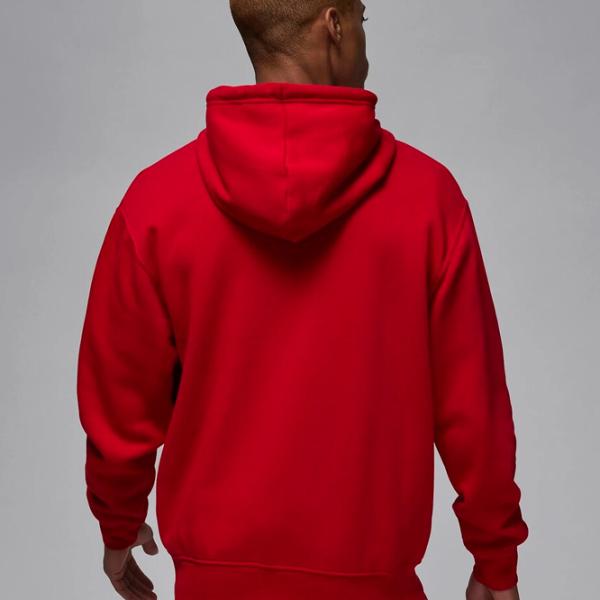 Hanorac pentru bărbați Nike Jordan Essentials Full-Zip Fleece Hoodie Drept/ Red photo 3