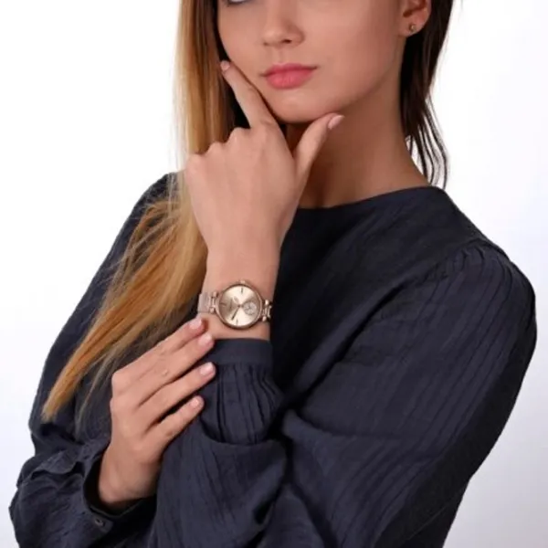 Ceas de mână pentru femei ANNE KLEIN AK/ 3000RGRG Cuarț/ 32 mm photo 4 Ceas de mână pentru femei ANNE KLEIN AK/ 3000RGRG Cuarț/ 32 mm photo 4