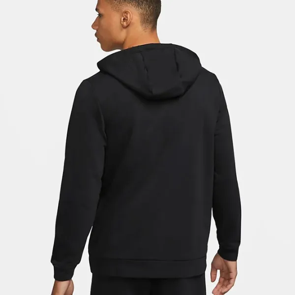 Hanorac pentru bărbați Nike M Nk Df Hdie Fz Fl Drept/ Black photo 3