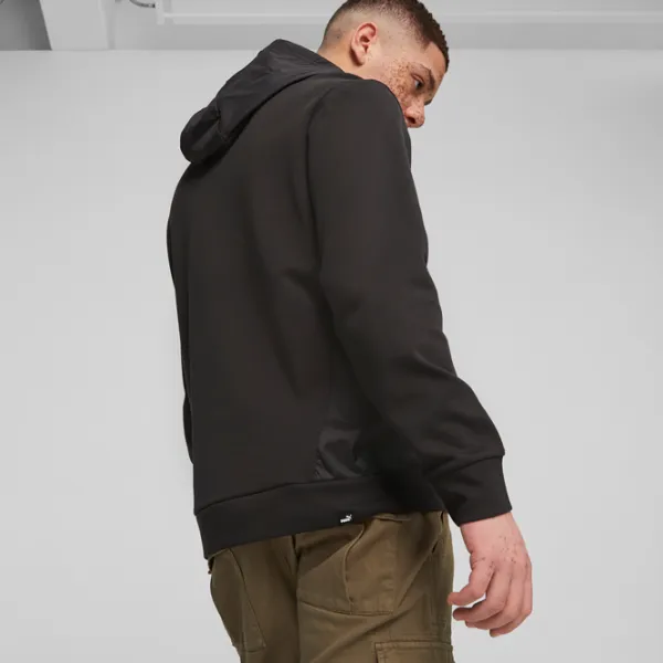 Hanorac pentru bărbați Puma Rad|Cal Half-Zip Dk Drept/ Black photo 4