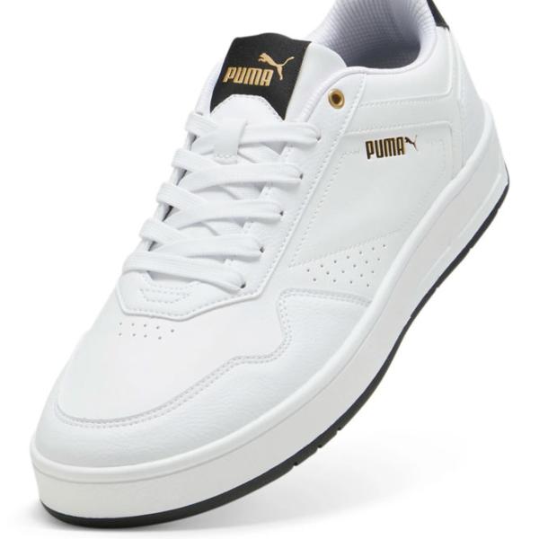 Ghete pentru bărbați Puma Court Classic 40 / White photo 5
