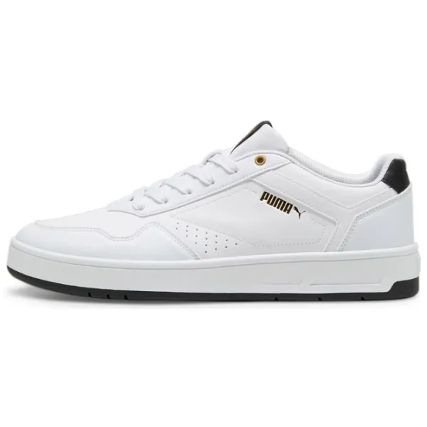 Ghete pentru bărbați Puma Court Classic 44 / White photo 2