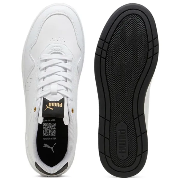Ghete pentru bărbați Puma Court Classic 44.5 / White photo 4