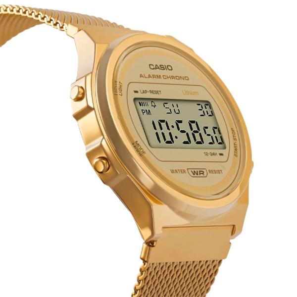 Ceas de mână unisex Casio A-171WEMG-9A Cuarț/ 38 mm photo 3