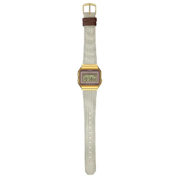Ceas de mână pentru bărbați Casio A-700WEGL-7A Cuarț/ 38 x 36 mm photo 3 Ceas de mână pentru bărbați Casio A-700WEGL-7A Cuarț/ 38 x 36 mm photo 3